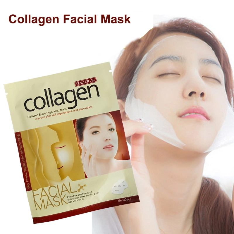 Cosmetics Moisturizing Whitening Face Beauty Sheet Facial Mask Collagen Facial Mask