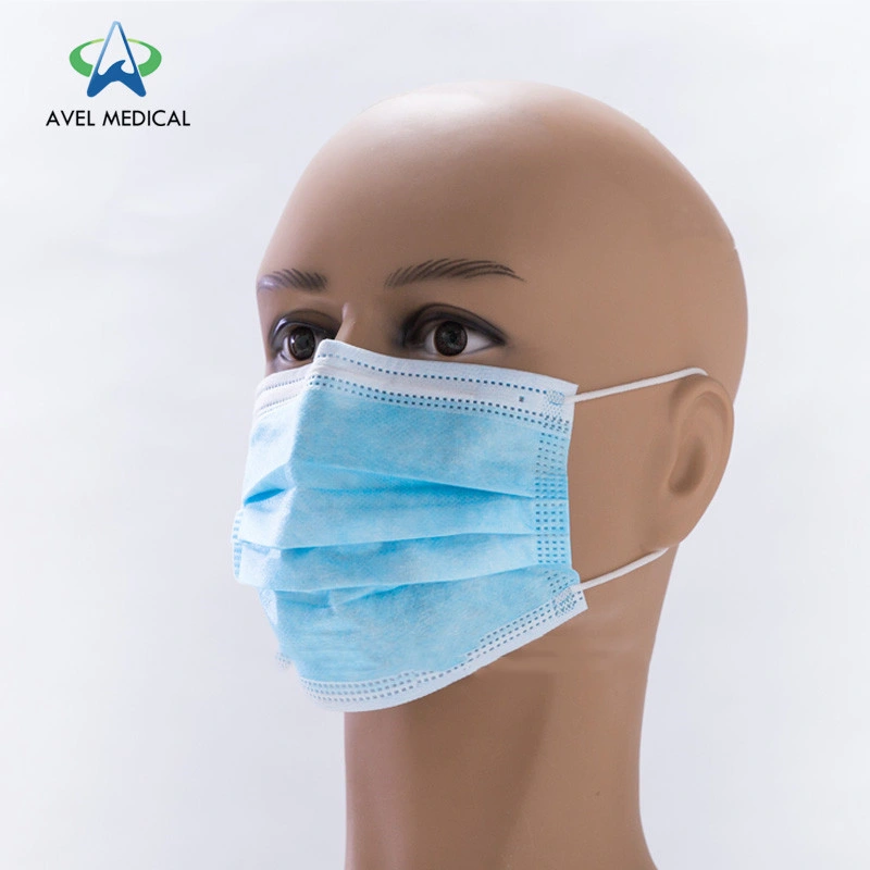 En14683 Protective Safety Dust Nonwoven 2ply 3ply 4ply PP 95% 99% Filtration Disposable Face Mask Surgical Hospital Medical Face Mask