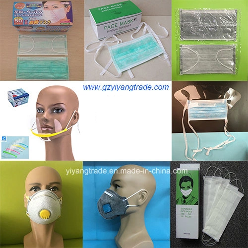 Protective Face Mask in Medical, Food and Beauty Industry