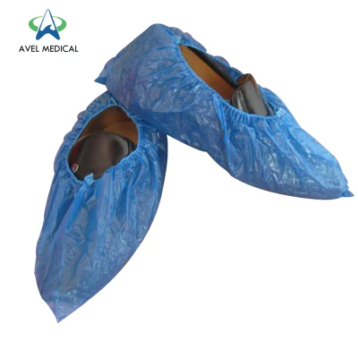 Cubierta de zapato de plástico PE CPE desechable de fábrica