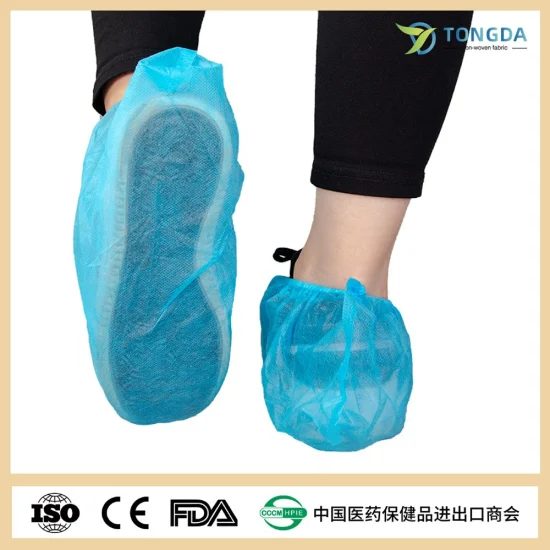 La fábrica suministra directamente la cubierta médica del zapato del CPE de los PP PE del resbalón disponible de la gran calidad