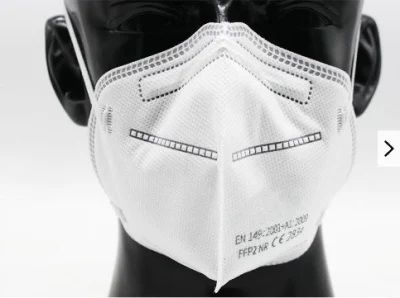 Uso industrial soplado derretimiento principal de la máscara disponible En149 de la correa sin la válvula no